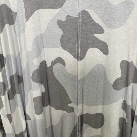 NWT Mudpie Teddy T-Shirt Gray Camo - Picture 6 of 6